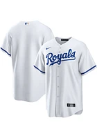 Kansas City Royals Mens Nike Replica Home Jersey - White