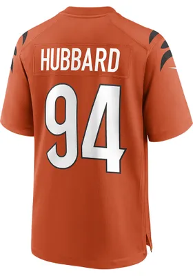 Sam Hubbard  Nike Cincinnati Bengals Orange ALTERNATE Football Jersey