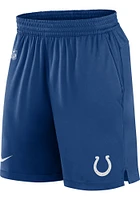 Nike Indianapolis Colts Mens Blue Sideline Knit Shorts