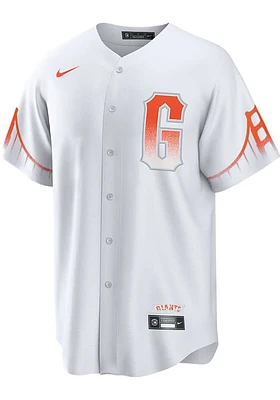 San Francisco Giants Mens Nike Replica City Connect Jersey - White