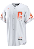 San Francisco Giants Mens Nike Replica City Connect Jersey - White