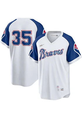 Phil Niekro Atlanta Braves Nike Throwback Cooperstown Jersey - White
