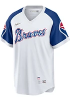 Phil Niekro Atlanta Braves Nike Throwback Cooperstown Jersey - White