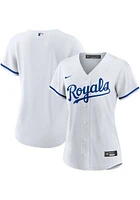 Kansas City Royals Womens Nike Replica Home Jersey - White
