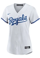 Salvador Perez Kansas City Royals Womens Replica Home Jersey - White