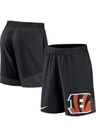 Nike Cincinnati Bengals Mens Black Primetime Logo Shout Out Shorts