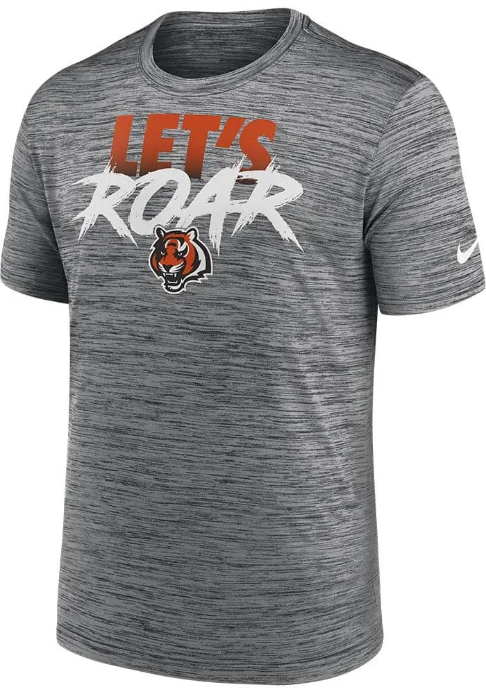 Nike Cincinnati Bengals Black LOCAL WORDMARK Short Sleeve T Shirt