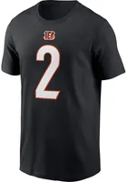 Evan McPherson Cincinnati Bengals Black Name And Number Short Sleeve Player T Shirt