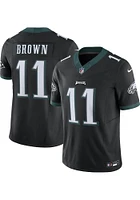 AJ Brown Nike Philadelphia Eagles Mens Black Vapor F.U.S.E. Limited Football Jersey