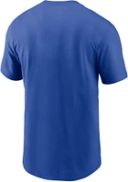 Nike Los Angeles Rams Blue Essential Short Sleeve T Shirt