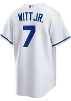 Bobby Witt Jr Kansas City Royals Mens Replica Home Jersey - White