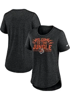 Nike Cincinnati Bengals Womens Black Primetime Short Sleeve T-Shirt