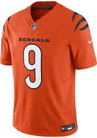 Joe Burrow Nike Cincinnati Bengals Mens Orange Vapor F.U.S.E. Limited Football Jersey