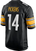 George Pickens  Nike Pittsburgh Steelers Black HOME GAME Football Jersey