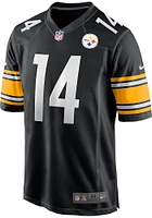 George Pickens  Nike Pittsburgh Steelers Black HOME GAME Football Jersey