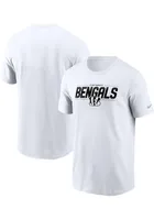 Nike Cincinnati Bengals White Out Short Sleeve T Shirt