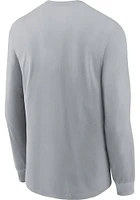 Nike Kansas City Chiefs Grey 2022 Conference Champions Long Sleeve T Shirt