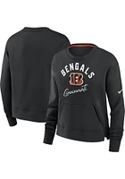 Nike Cincinnati Bengals Womens Black Primetime Crew Sweatshirt