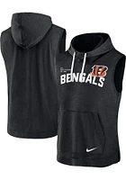 Nike Cincinnati Bengals Black Primetime Althletic Short Sleeve Hoods