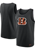 Nike Cincinnati Bengals Mens Black Primetime Racerback Short Sleeve Tank Top