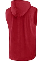 Nike St Louis Cardinals Red Sleeveless Lightweight Hood Short Sleeve Hoods