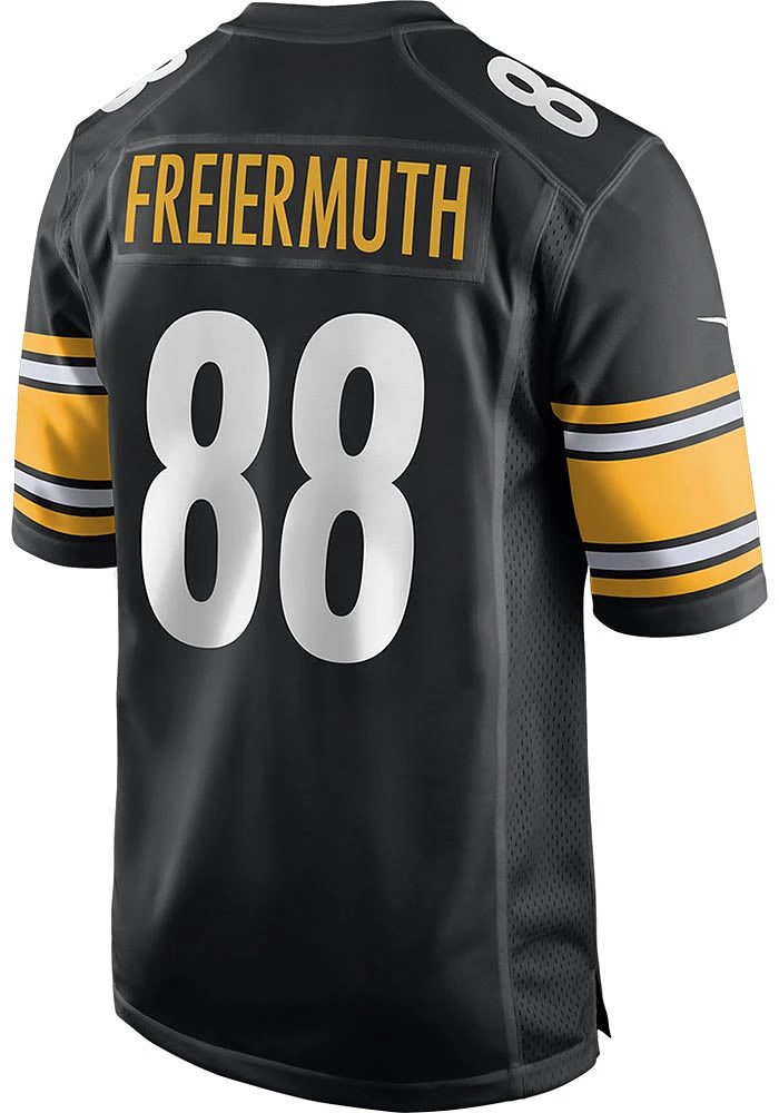 Pat Freiermuth Nike Pittsburgh Steelers Black HOME GAME Football Jersey
