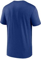 Nike Chicago Cubs Blue Local Outfield Walls Short Sleeve T Shirt