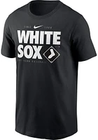 Nike Chicago White Sox Black Local Pinstripe Short Sleeve T Shirt