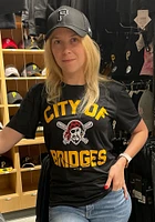 Nike Pittsburgh Pirates Black Local City Saying Short Sleeve T Shirt