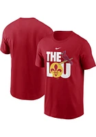 Nike St Louis Cardinals Red Local The Lou Short Sleeve T Shirt