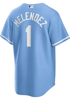 MJ Melendez Kansas City Royals Mens Replica Alt Jersey - Light Blue