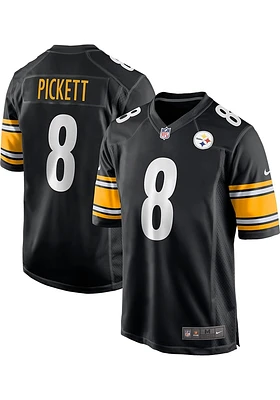 Kenny Pickett  Nike Pittsburgh Steelers Black HOME Football Jersey