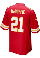 Trent Mcduffie  Nike Kansas City Chiefs Red HOME Rookie Football Jersey