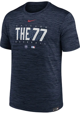 Nike Chicago Cubs Navy Blue City Connect Graphic Short Sleeve T Shirt