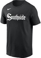 Eloy Jimenez Chicago White Sox Black City Connect Short Sleeve Player T Shirt