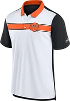 Nike Cincinnati Bengals Mens White REWIND PIQUE Short Sleeve Polo