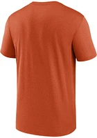 Nike Cincinnati Bengals Orange LEGEND LOGO Short Sleeve T Shirt