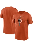 Nike Cincinnati Bengals Orange LEGEND ICON Short Sleeve T Shirt