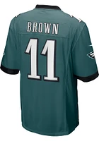 AJ Brown  Nike Philadelphia Eagles Midnight Green HOME Football Jersey