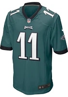 AJ Brown  Nike Philadelphia Eagles Midnight Green HOME Football Jersey