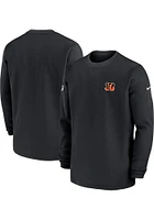 Nike Cincinnati Bengals Mens Black Sideline Long Sleeve Sweatshirt