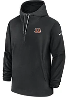 Nike Cincinnati Bengals Mens Black Sideline Player LTWT Light Weight Jacket