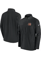 Nike Cincinnati Bengals Mens Black Sideline Coaches Light Weight Jacket