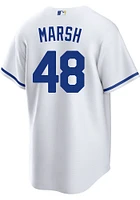 Alec Marsh Kansas City Royals Mens Replica Home Jersey - White