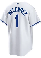 MJ Melendez Kansas City Royals Mens Replica Home Jersey - White