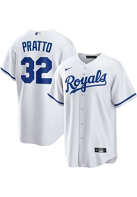 Nick Pratto Kansas City Royals Mens Replica Home Jersey - White
