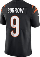 Joe Burrow Nike Cincinnati Bengals Mens Black Vapor F.U.S.E. Limited Football Jersey