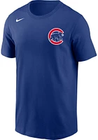 Dansby Swanson Chicago Cubs Blue Name Number Short Sleeve Player T Shirt