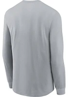 Nike Philadelphia Eagles Grey 2022 Conference Champions Long Sleeve T Shirt