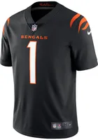 Ja'Marr Chase Nike Cincinnati Bengals Mens Black HOME Limited Football Jersey